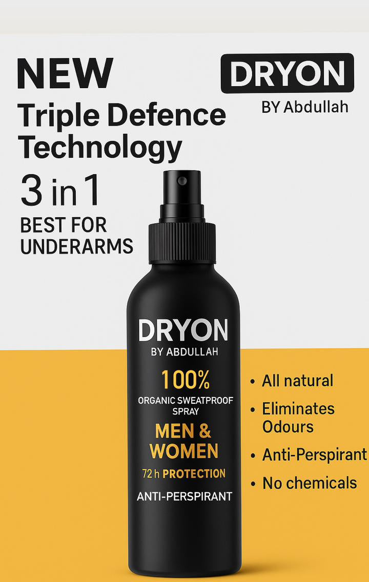 Triple Defence Technology, 3 in 1 Best for Under Arms